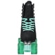thumbnail image 3 of Patines Roller Derby Elite Driftr Classic para hombre, color negro y menta, 3 of 5