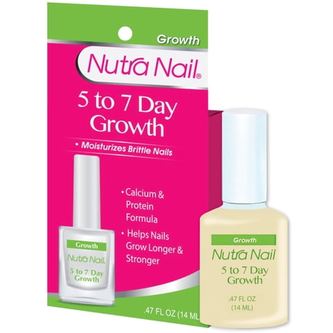 Tratamiento Para El Crecimiento De Uñas Nutra Nail De 5 A 7 Días Con Queratina De 14 Ml
