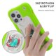 thumbnail image 2 of Funda for Apple iPhone 15 de 6.1 Pulgadas con Soporte de Doble Anillo, Soporte Giratorio de 360°, PC+silicona, Cubierta de Teléfono a Prueba de Golpes de Grado Militar de Alta Resistencia, Verde, 2 of 6