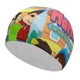 thumbnail image 1 of Fondo de Omar y Hana Gorro de Natación de Licra, Gorro de Baño de Tela Cómoda, Gorro Elástico Antideslizante para Hombres, Mujeres y Niños, 1 of 6