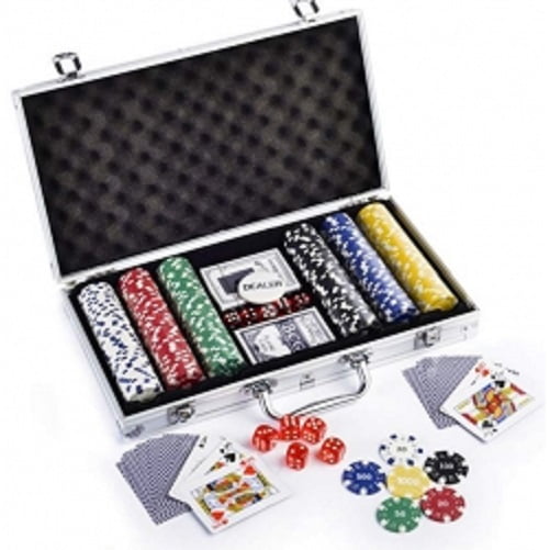 Juego Poker Maleta Lujo 300 Fichas