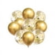 thumbnail image 1 of Set de 12 Globos Premium para Fiestas y un Inflador Manual, Dorado, 1 of 3