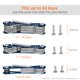 thumbnail image 5 of Llavero organizador de 14 llaves azul EM Premium Products, 5 of 6