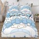 thumbnail image 3 of Cinnamoroll 3-Piece Bedding Set For Kids Boys Girls Adult Cartoon Warm Cute Fashion Holiday Present Gift Bed Sheets, 3 of 5