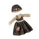 thumbnail image 3 of Vestido Para Mu?eca BJD 1/6, Regalos De Cumplea?os, Tela Suave Hecha A Mano, Falda De Mu?eca De 12 Pulgadas, Estilo A, 3 of 5