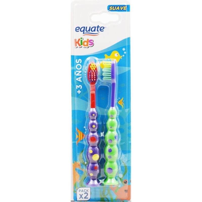 Cepillo Dental Niño 2 Un Equate