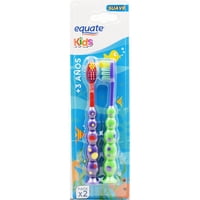 Cepillo Dental Niño 2 Un Equate