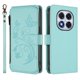 thumbnail image 2 of Funda Cartera Mariposa para [Xiaomi Redmi Note 14 Pro 5G] con Soporte y Cremallera Verde menta, 2 of 6