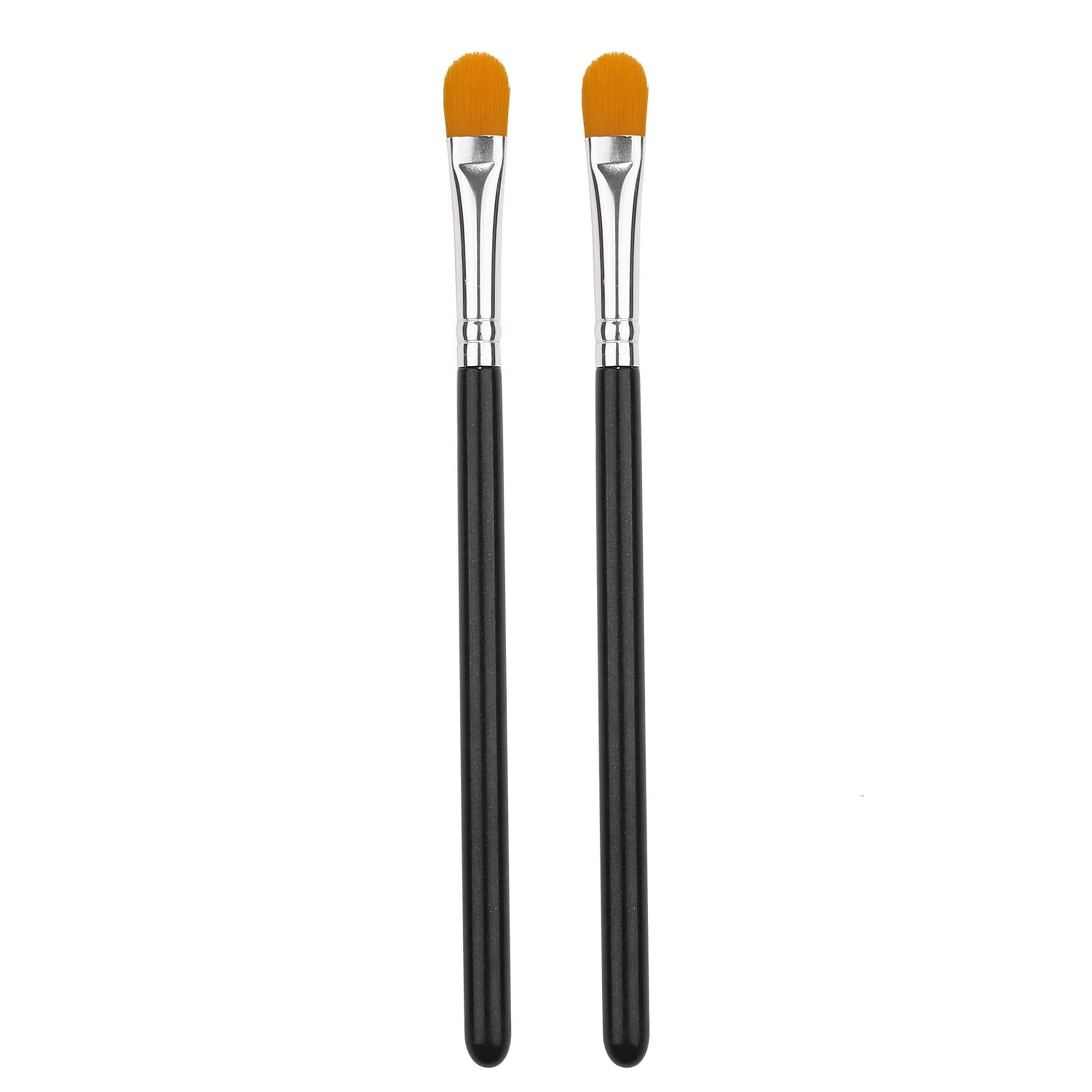Brocha De Maquillaje Jeztdkle Brocha Redonda Extraplana Para Cejas