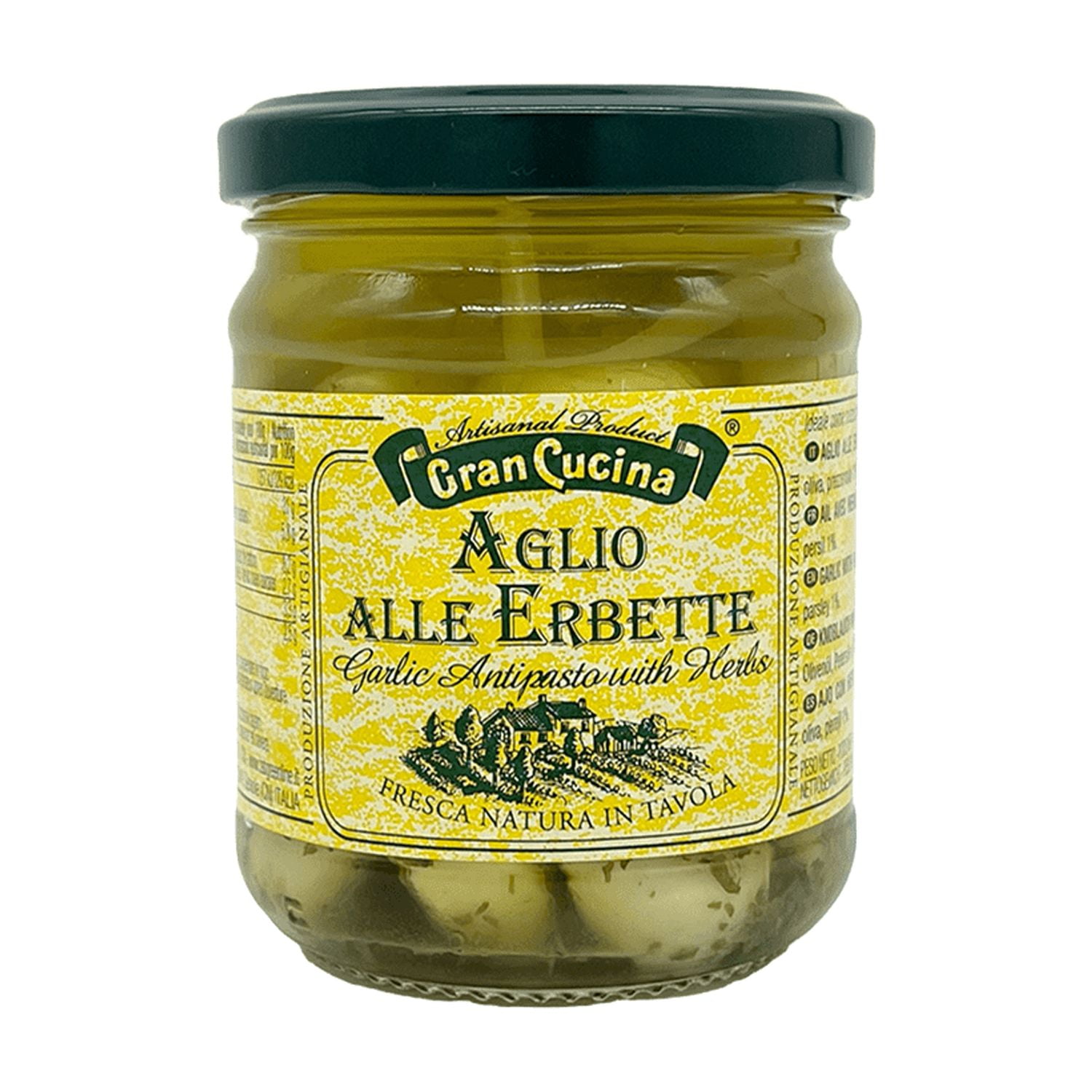 Conserva De Ajo Con Hierbas Gran Cucina - 180 Gr