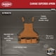 thumbnail image 2 of Bolsa para herramientas Bucket Boss para hombre, ajustable, marrón, 16 bolsillos, 2 of 7