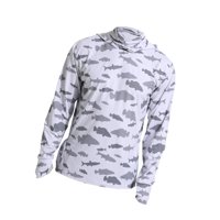 Ioensy - Camisa Con Capucha Y Protección Solar Para Hombre, Camisa Fina De Refrigeración Para Golf, Pesca, Equitación, Xl