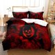 thumbnail image 1 of Dark Satanic Bedding Set,Duvet Cover Comforter Bed Set Quilt Cover Pillowcase, Boys Girls Adults Bed Sheets, 1 of 5