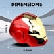 thumbnail image 5 of Casco Usable YONTYEQ Iron Hero MK 5 1:1 - Control por Voz, Tacto y Remoto con Ojos LED, Efectos Sonoros Realistas, Perfecto para Cosplay, Exhibición y Figuras de Colección para Hombre y Adolescente, 5 of 8