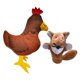 thumbnail image 5 of Lowrie & Hen - Juego De Marionetas De Dedo De Felpa, Accesorios Para Contar Historias, Juguete Educativo, 5 of 5