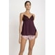 thumbnail image 1 of Baby Doll Camisa Encaje En Copas Short Est.Flor, talla M, 1 of 3