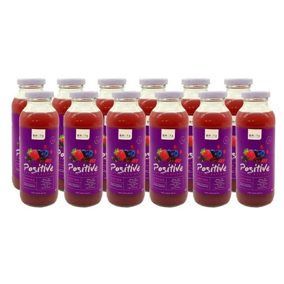 Pack 12 batidos de Frutas + superalimentos Berries 300 ml c/u