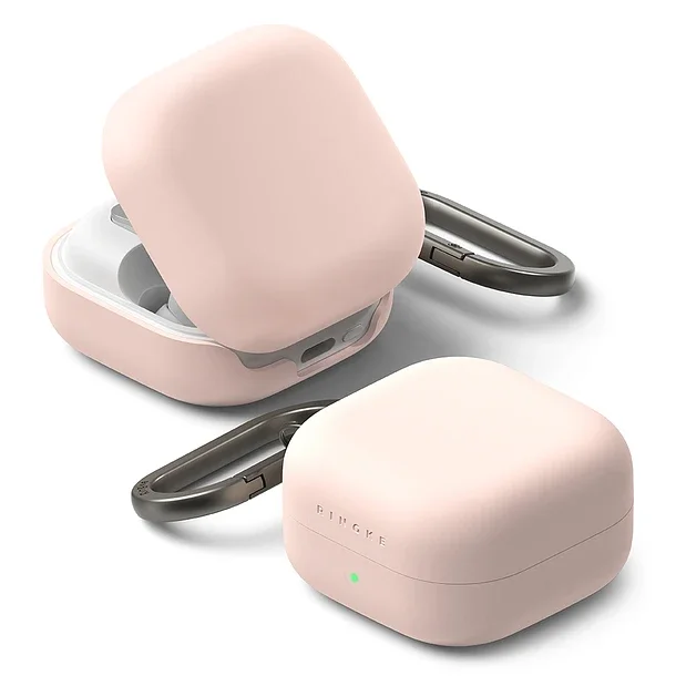 Ringke - Carcasa Funda Para Galaxy Buds 4 / 4 Pro Silicona Rosado