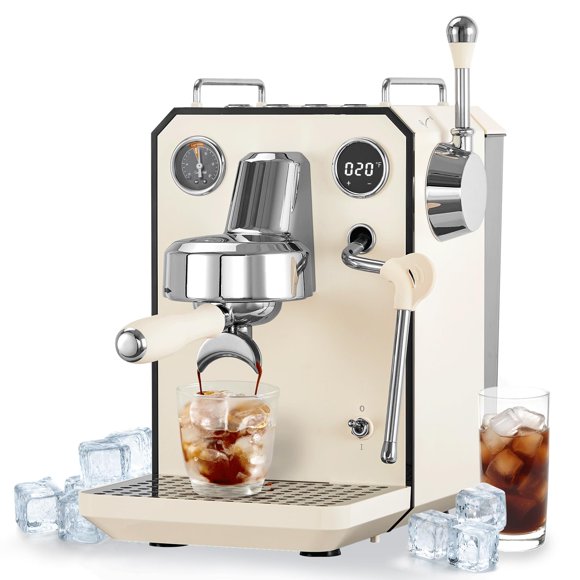 Máquina de Espresso Gemilai G3006A 1,6 L 15 Bar Blanca