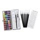 thumbnail image 3 of Kit De Paleta De Pintura De Acuarela Portátil Y Estuche De Almacenamiento, Juego De Lata De 50 Colores, 3 of 5