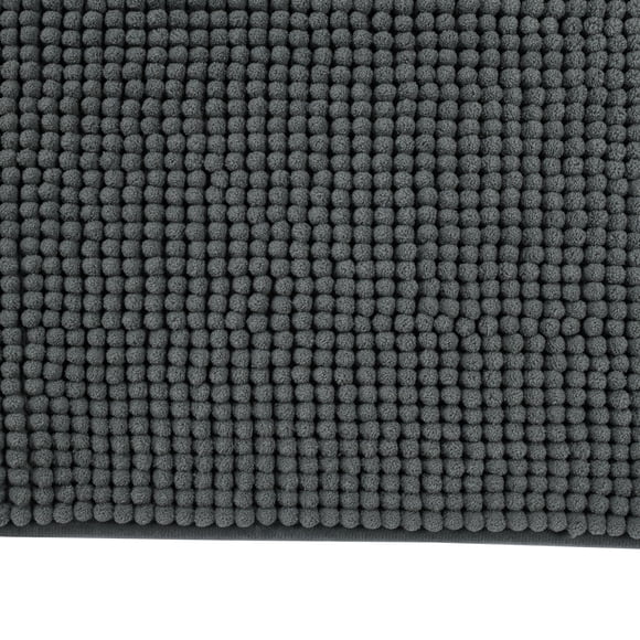 Piso Shaggy Gris 40x60cm Poliester