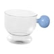 thumbnail image 3 of Tazas De Cristal Con Mango De Bola, Tazas De Café Bonitas, Taza De Té Para Bebidas Frías/calientes Heladas, Azul, 3 of 3