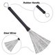 thumbnail image 4 of Juego de cepillos de alambre para batería M Y Fly Young con bolsa, 2 pares, 4 of 7