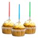 thumbnail image 2 of Adorno para pastel Super Z Outlet 10 cm paquete de 12, 2 of 6