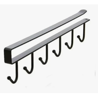 Genérico - Soporte Metal Colgador Tazas 6 Ganchos Cocina Y Tazas