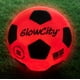 thumbnail image 1 of Balón de fútbol GlowCity que brilla en la oscuridad con luces LED, 1 of 9