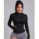 thumbnail image 1 of Chaqueta Deportiva Para Mujer Cierre Completo Capucha Y Pasadedo, 1 of 3