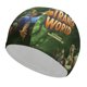 thumbnail image 1 of Mundo extraño Gorro de Natación de Licra, Gorro de Baño de Tela Cómoda, Gorro Elástico Antideslizante para Hombres, Mujeres y Niños, 1 of 6