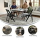 thumbnail image 2 of Juego de 4 sillas plegables Flash Furniture Hercules Series, color negro, 2 of 3