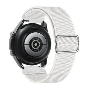 Genérico - Correa Nylon Para Galaxy Watch 4 / 5 Active 1 2 Amazfit Gt2 Gts Blanco