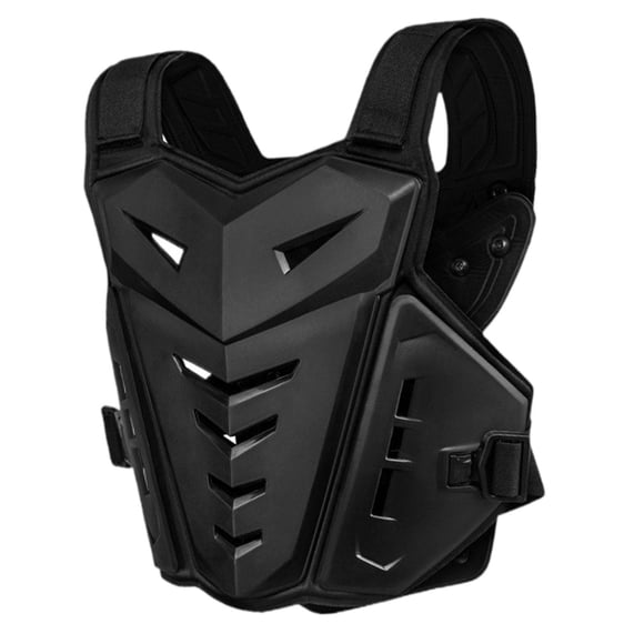 Generic Chaleco Protector De Pecho Para Motocicleta Protector De Pecho Para Adultos De Alto Rendimiento Negro
