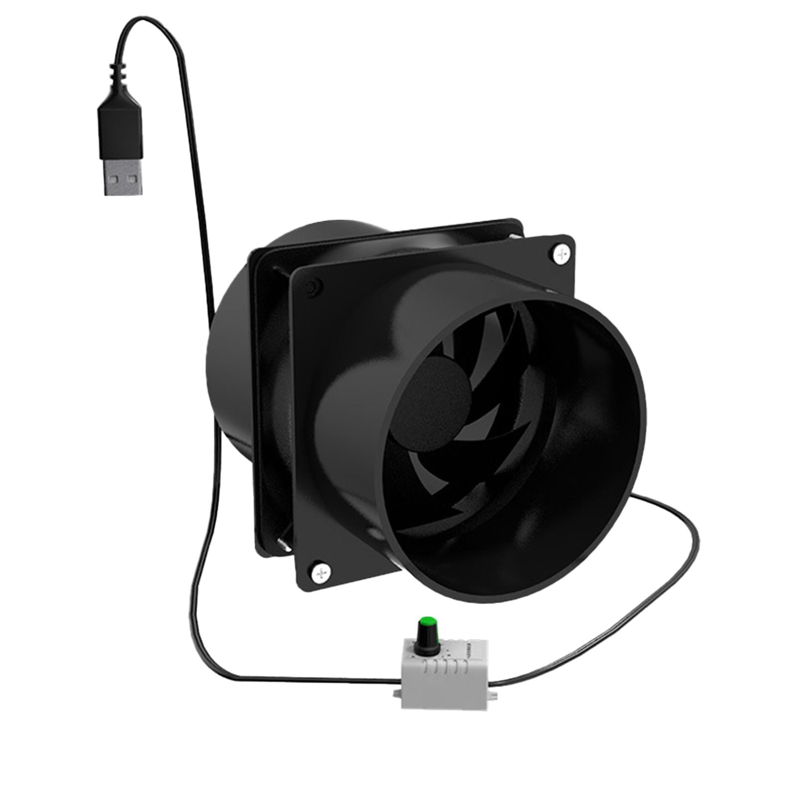 Bothyi - Extractor De Aire Para Invernadero Ventiladores Silenciosos Para Ventana Oficina Lavadero Ventilador Dual