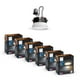 thumbnail image 1 of Focos LED inteligentes Philips Hue de 4 pulgadas, paquete de 6, 850 lúmenes, 1 of 3