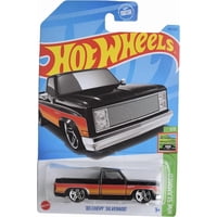 Auto Fundido A Presión Hot Wheels '83 Chevy Silverado Hw Slammed 1/5