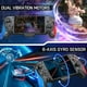 thumbnail image 2 of Controlador AARONMEI para Switch Pro Controller con Turbo Ajustable y Vibración Dual, 2 of 3