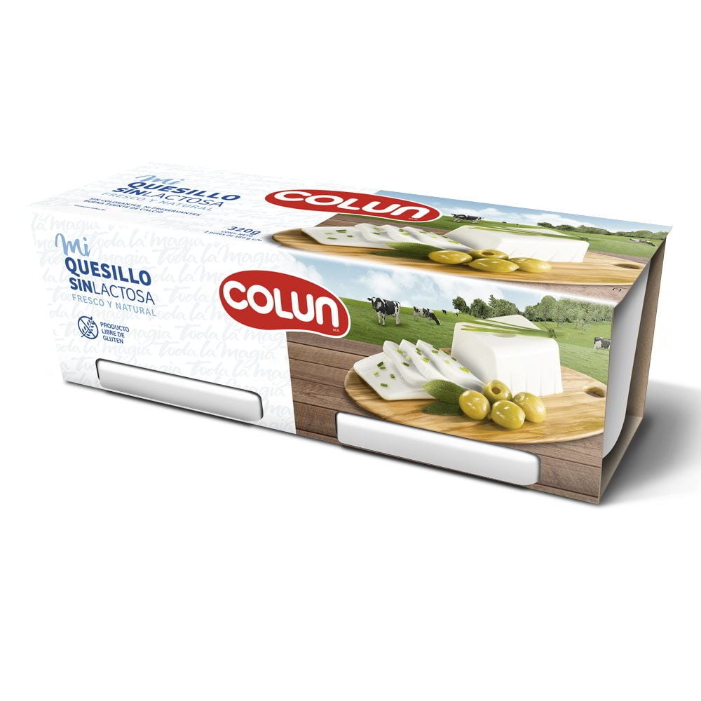 Quesillo Fresco Sin Lactosa 320 g Colun