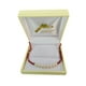 thumbnail image 2 of Collar de Perlas de Mallorca Con Cristales Color Rubí, 2 of 3