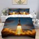thumbnail image 1 of Rocket Launch Printed Bedding Set 100% Polyester Soft Skin-Friendly, 1 of 1