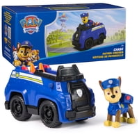 Coche De Juguete Paw Patrol Chase'S Patrol Cruiser Con Figura De Acción