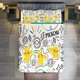 thumbnail image 1 of Comforter Set Queen Size Pokmon - Doodle Pikachu Set with 2 Pillowcases for All SeasonsBedding Set 3pcs for Kids Boys Girls Bedroom Decor Bed Sheets, 1 of 5