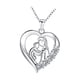 thumbnail image 5 of Collar Con Forma De Corazón Para Mamá E Hijo, Regalo Para El Día De La Madre, Para Abuela, Hija, Mamá, 5 of 5