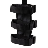 Xusx111 - 1 Paquete Soporte Para Extintores De Incendios, Para Montaje De Extintores De Incendios. Soporte Del Extintor De La Barra De Rollo De Carretera (Negro, Solo Hay Una Correa)