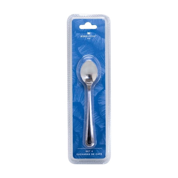 Set 4 Cucharas De Cafe 1 8 Mm York
