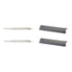 thumbnail image 1 of Kit Repuestos 2 Quemador Tubular + 2 Difusor de Llama Universal Ajustable Parrillas a Gas, 1 of 10