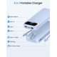 thumbnail image 2 of Batería externa aonidi 12000 mAh con cables integrados – Azul, 2 of 9