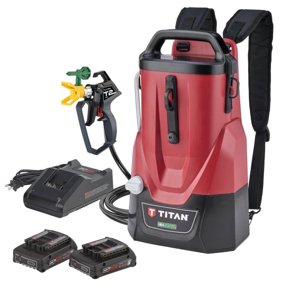 Pulverizador De Pintura Titan Controlmax 1650 18 V Inalámbrico Con Tecnología Hea